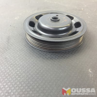 Crankshaft pulley damper engine