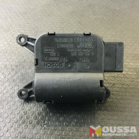 Servomotor heater fan control