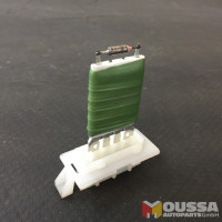 Fan motor heater resistor