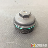 Oil filter element housing